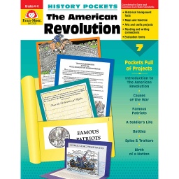 [3725 EMC] History Pockets: The American Revolution Grades 4-6