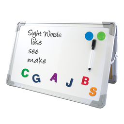 [50002 FS] 20x16 Magnetic Desktop Dry Erase Easel Set