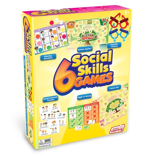 [413 JL] 6 Social Skills Games
