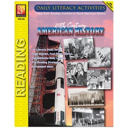 [392 REM] Daily Literacy Activities: 20th Century American History