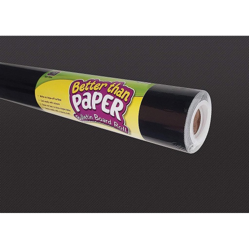 [6326 TCR] Teacher Created Resources® Better Than Paper® — Black, 4' × 12', Pack of 4
