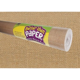 [6330 TCR] Better Than Paper® Burlap Bulletin Board Roll Pack of 4