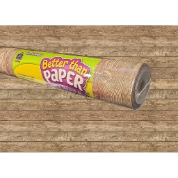[32204 TCR] Better Than Paper® Rustic Wood Design Bulletin Board Roll Pack of 4