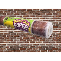 [32208 TCR] Better Than Paper® Red Brick Bulletin Board Roll Pack of 4