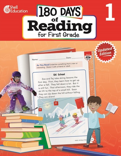 [50922 SHE] 180 Days of Reading for First Grade