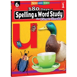 [28629 SHE] 180 Days of Spelling &amp; Word Study Grade 1