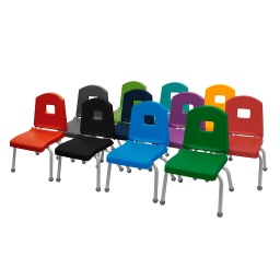 [12CHR MM] Creative Colors Split Bucket 12&quot; Chair Set of 6