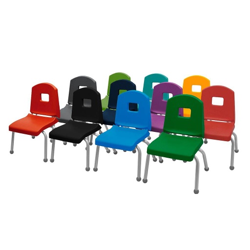 [12CHR MM] Creative Colors Split Bucket 12" Chair Set of 6