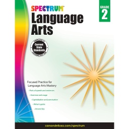 [704589 CD] Spectrum Language Arts Workbook Grade 2 Paperback