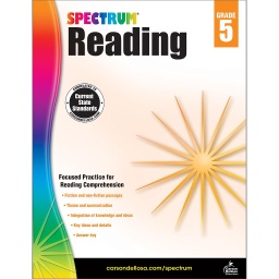 [704583 CD] Spectrum Reading Workbook Grade 5 Paperback
