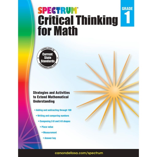 [705113 CD] Spectrum Critical Thinking For Math Gr 1
