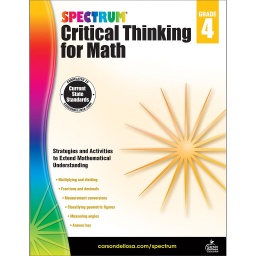[705116 CD] Spectrum Critical Thinking For Math Gr 4