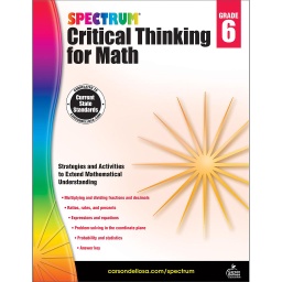 [705118 CD] Spectrum Critical Thinking For Math Gr 6