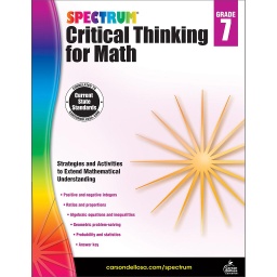 [705119 CD] Spectrum Critical Thinking For Math Gr 7