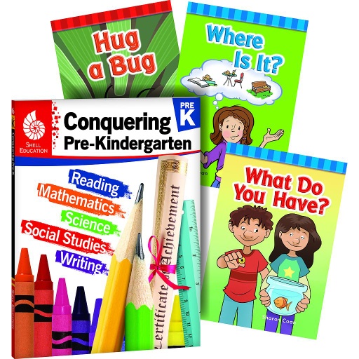 [100707 SHE] Conquering Pre-Kindergarten, 4-Book Set