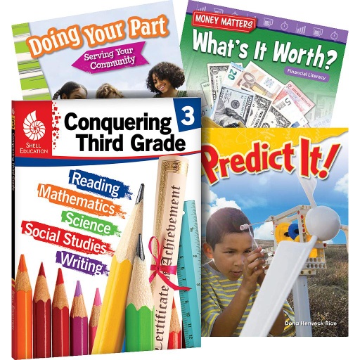 [100711 SHE] Conquering Third Grade, 4-Book Set