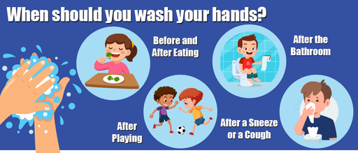 [97052 FS] Healthy Habits Non-Slip Floor Stickers 5 Pack