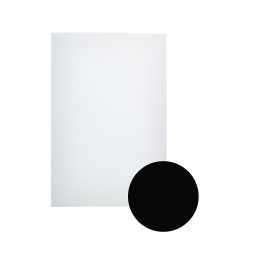[3233110 FS] 10ct Black 20&quot; x 28&quot; Premium Plastic Corrugated Sheets