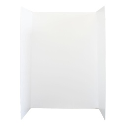 [3007110 FS] 10ct White 36&quot; x 48&quot; Premium Plastic Corrugated Project Display Boards