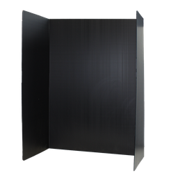 [3007210 FS] 10ct Black 36&quot; x 48&quot; Premium Plastic Corrugated Project Display Boards