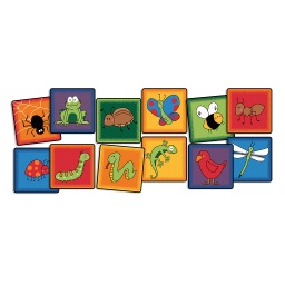 [3895 CFK] Friendly Critters Seating Kit Set of 12, 16&quot; Squares
