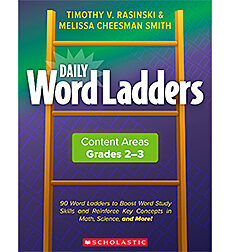 [862743 SC] Daily Word Ladders Content Areas Grades 2-3