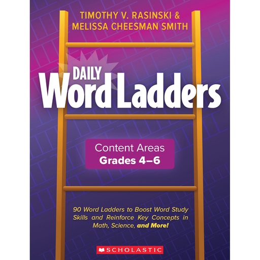[862744 SC] Daily Word Ladders Content Areas Grades 4-6