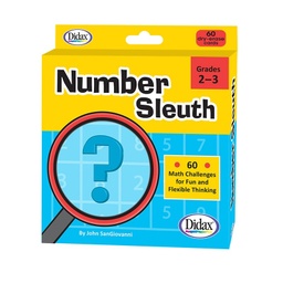 [211744 DD] Number Sleuth: Fluency and Number Sense through Puzzle and Play Gr 2-3
