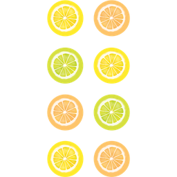 [8485 TCR] Lemon Zest Mini Stickers