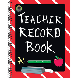 [2119 TCR] Chalkboard Teacher Record Book
