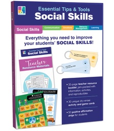 [849001 CD] Essential Tips &amp; Tools Social Skills Classroom Kit Grade PK 8