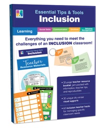 [849000 CD] Essential Tips &amp; Tools Inclusion Classroom Kit Grade PK 8