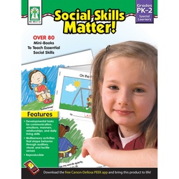 [804112 CD] Social Skills Matter! Resource Book Grade PK 2