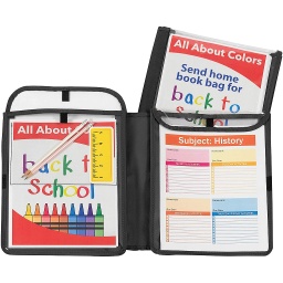 [33001 CL] Black C-Line Homework Connector Folder