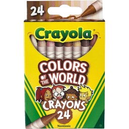 [520108 BIN] Crayola Colors of the World 24ct Crayons