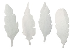 [24916 R] Color Diffusing Paper Feathers