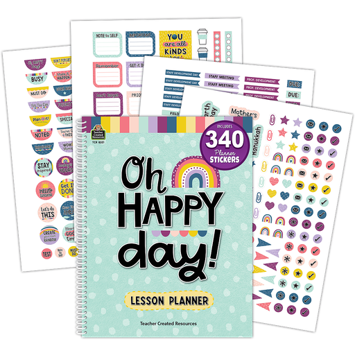 [8321 TCR] Oh Happy Day Lesson Planner