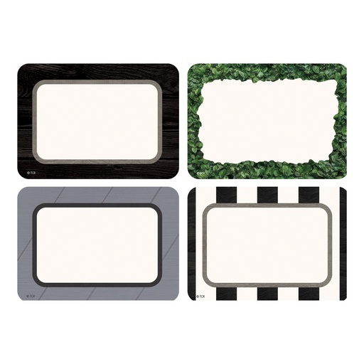 [8527 TCR] Modern Farmhouse Name Tags Labels  Multi-Pack