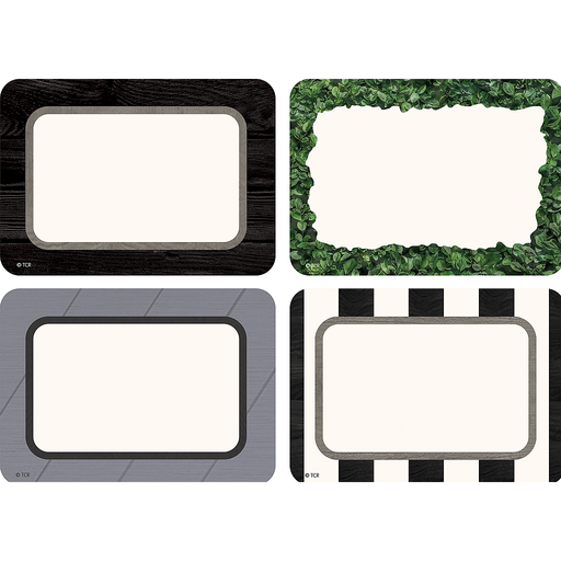 [8527 TCR] Modern Farmhouse Name Tags Labels  Multi-Pack