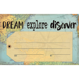 [8570 TCR] Travel the Map Dream Explore Discover Awards