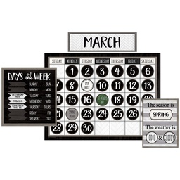 [8504 TCR] Modern Farmhouse Calendar Bulletin Board