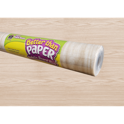 [32322 TCR] Better Than Paper® Light Maple Wood Design Bulletin Board Roll Pack of 4