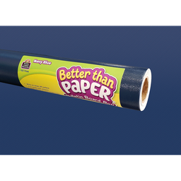 [32352 TCR] Better Than Paper® Navy Blue Bulletin Board Roll Pack of 4
