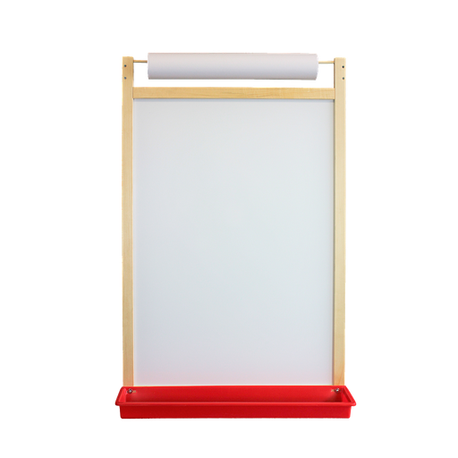 [17401 FS] Magnetic Dry Erase Wall Easel with Paper Roll