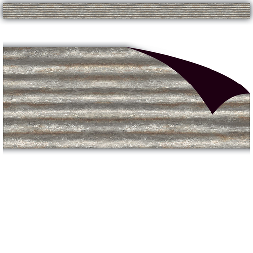 [77009 TCR] Corrugated Metal Magnetic Border