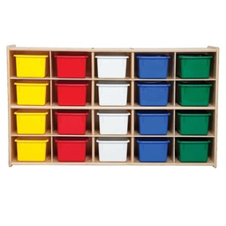 [C14503 WD] Contender 20 Tray Storage with Assorted Trays Ready to Assemble