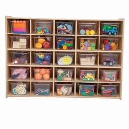 [C16001 WD] Contender 25 Tray Storage with Translucent Trays Ready to Assemble