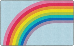 [CA201628SG FC] Hello Sunshine Modern Rainbow 5' X 7'6&quot; Rectangle Carpet