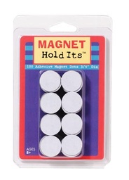 [735007 DOW] 100ct 3/4in Round Adhesive Backed Magnetic Dots