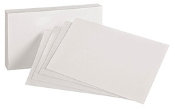 [40EE ESS] 1000ct 4x6 White Blank Index Cards
